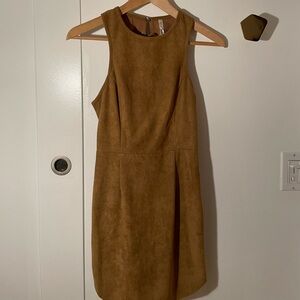Suede dress
